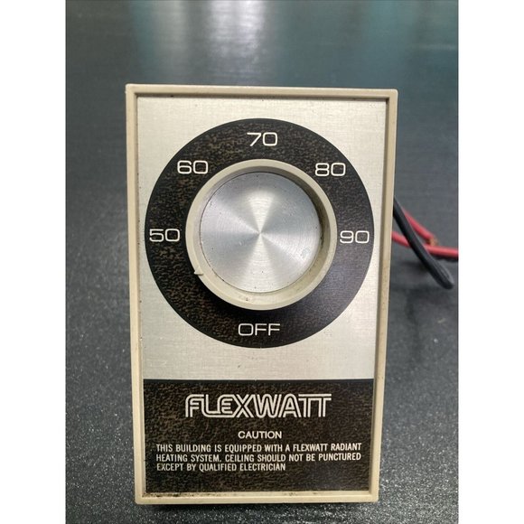 Vintage Flexwatt Thermostate TB112 22A.120,240 Vac 18A.227 VAC RES HEATING 20637 - Picture 1 of 6
